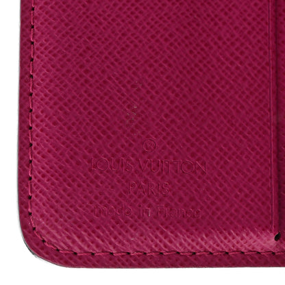 Louis Vuitton Monogram Perforated Compact Zipped Wallet Fuchsia 7 of 8
