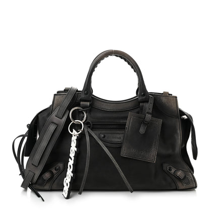 Balenciaga Calfskin Black Hardware Neo Classic City Black 1 of 10
