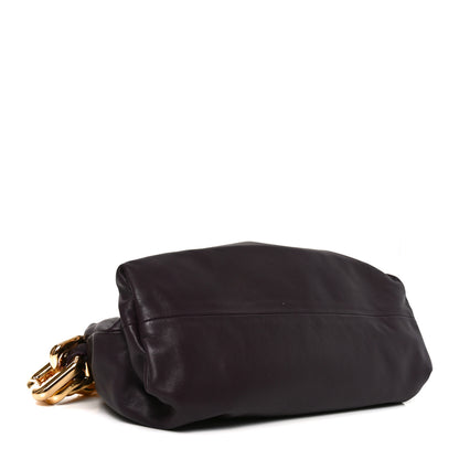 Bottega Veneta Calfskin The Pouch Chain Grape 3 of 9