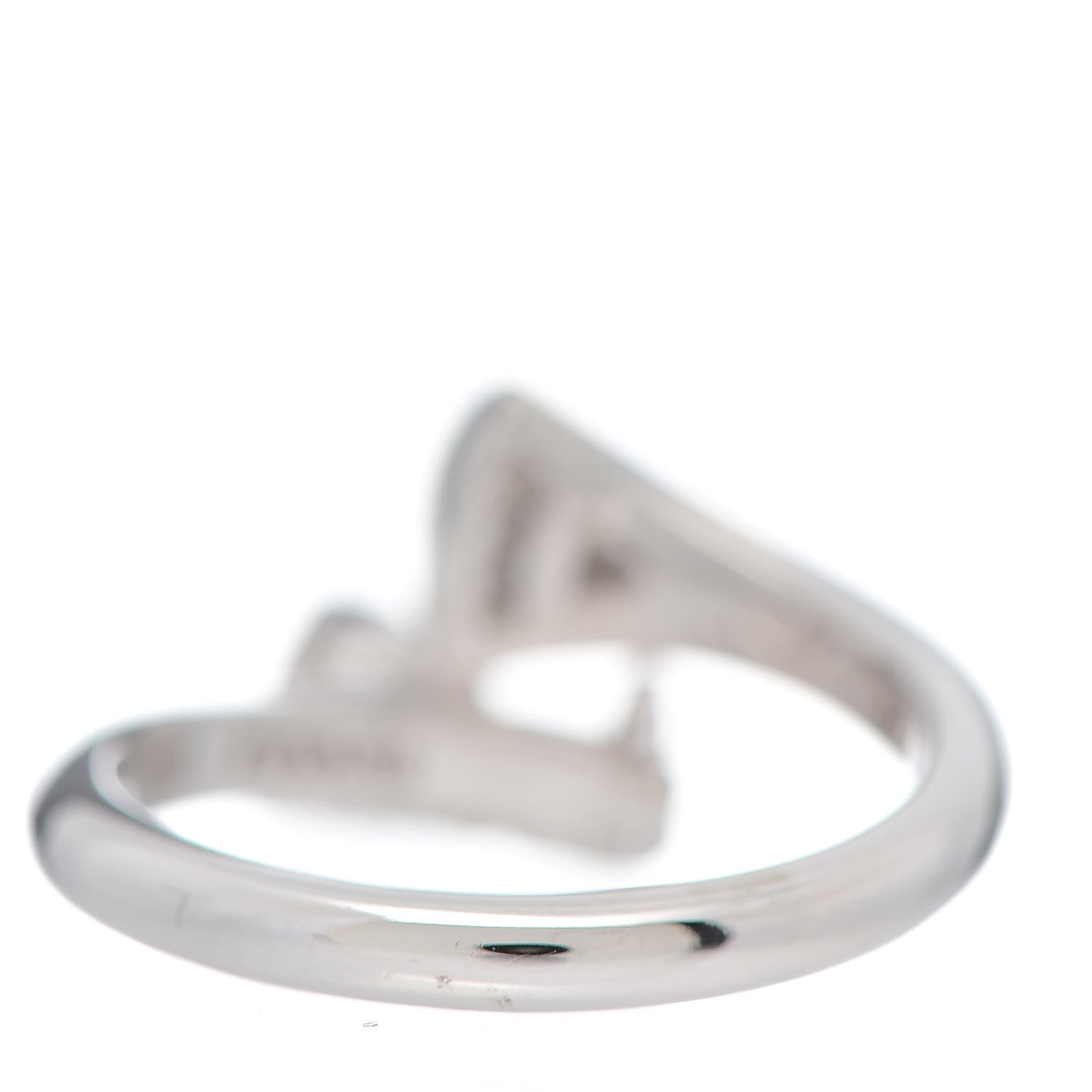 Bulgari 18K White Gold Diamond Divas' Dream Ring 49 4.75 3 of 6