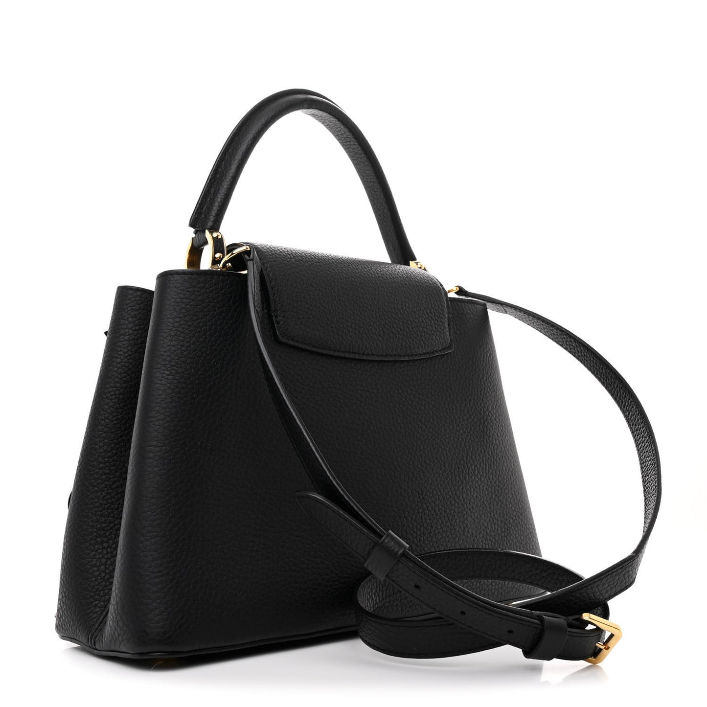 Taurillon Blooming Capucines PM Black