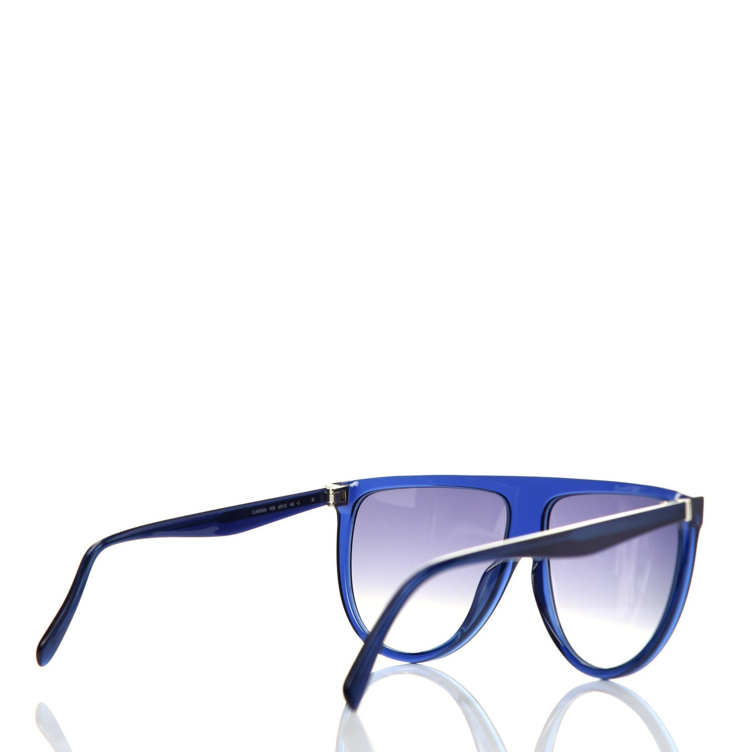 Celine Acetate Thin Shadow Sunglasses CL 40006I Blue 4 of 7