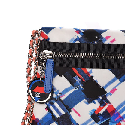 Chanel Canvas Printed Airline Crossbody Bag Multicolor 10 of 11
