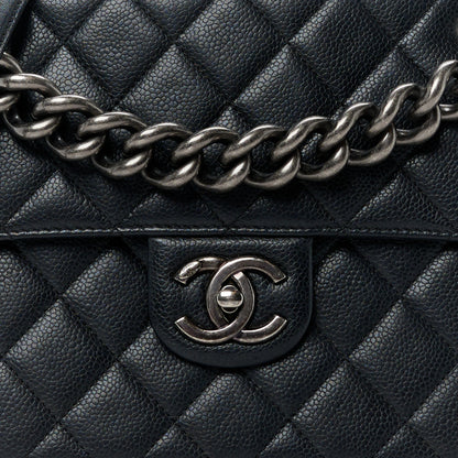 Chanel Caviar Quilted Medium Retro Class Flap Black 9 of 12