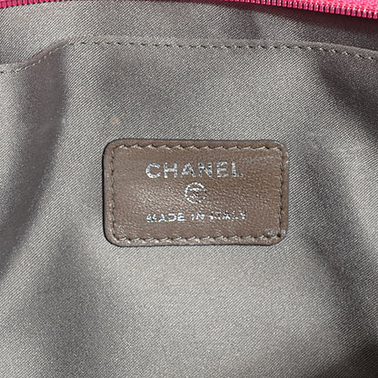 Chanel Patent Calfskin Lucky Symbols Pochette Pink 6 of 7