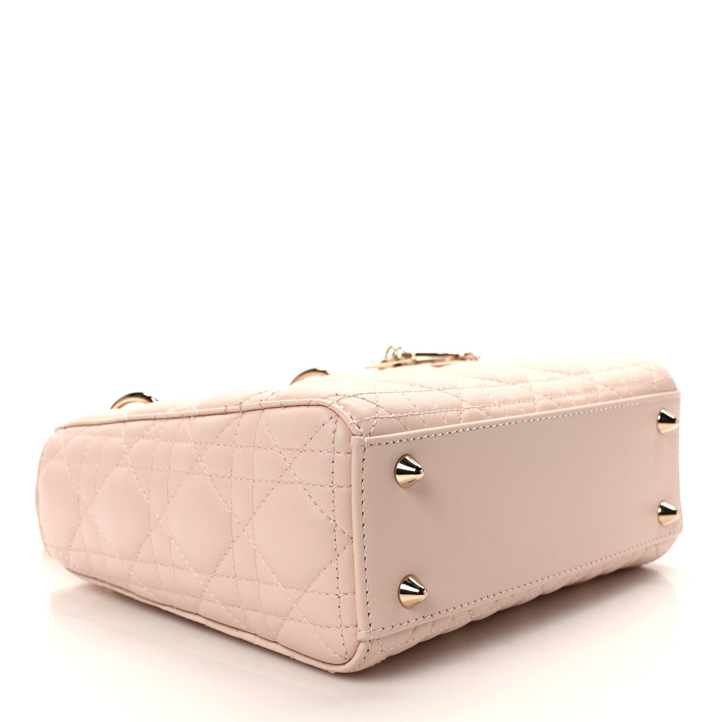 Lambskin Cannage Small My ABCDior Lady Dior Light Pink