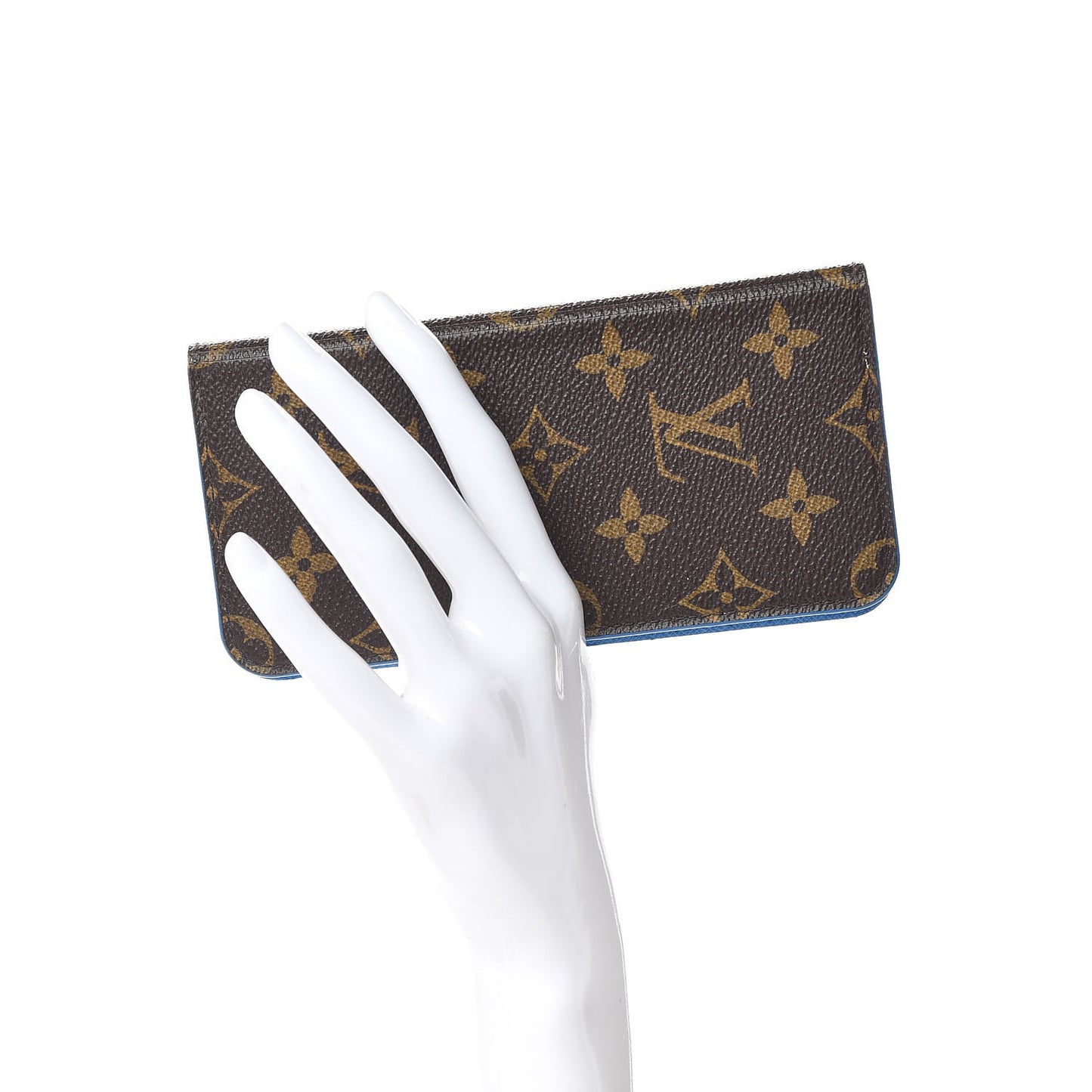 Monogram iPhone 6 Plus Folio Case Blue