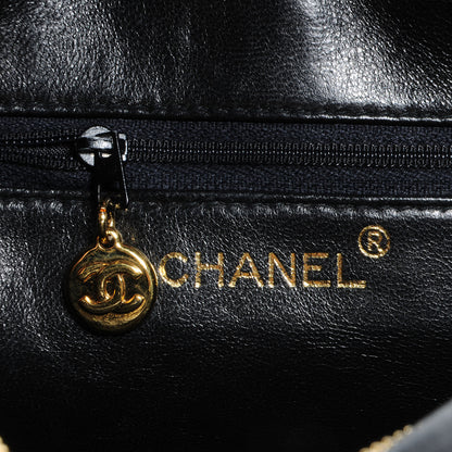 Chanel Quilted Lambskin Tassel Camera Case Black 6 of 8