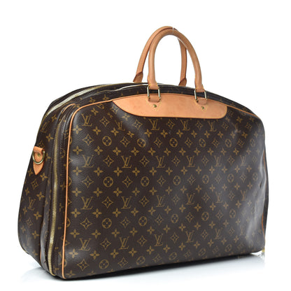 Louis Vuitton Monogram Alize 2 Compartment Luggage 2 of 14