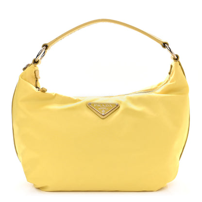 Prada Tessuto Nylon Saffiano Sacca Shoulder Bag Ananas 1 of 17
