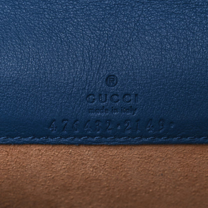 Gucci GG Supreme Monogram Blooms Super Mini Dionysus Shoulder Bag Beige Navy Vintage Blue 6 of 10