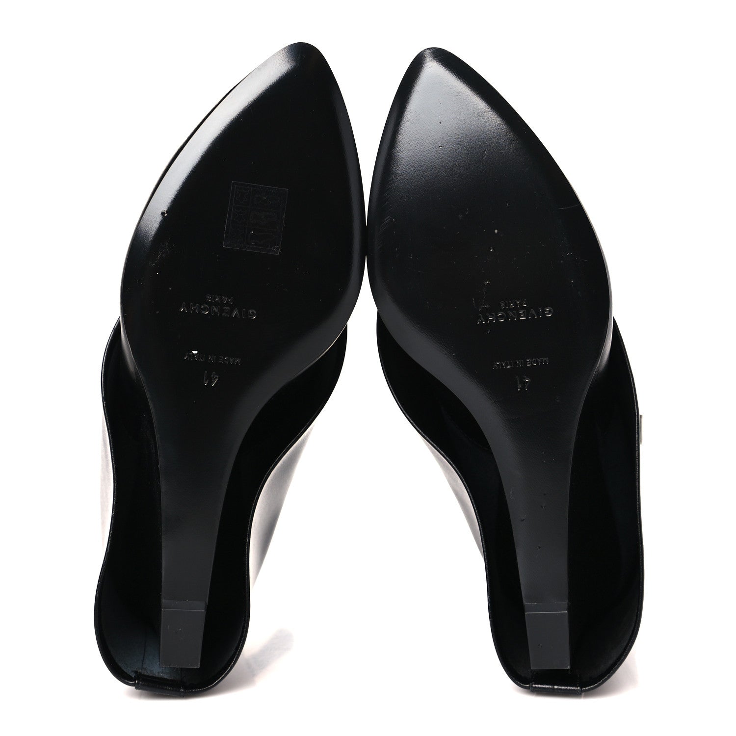 Givenchy Calfskin Shark Lock Ankle Boots 41 Black 5 of 7
