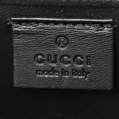 Gucci Patent Microguccissima Small Broadway Clutch Black 6 of 8