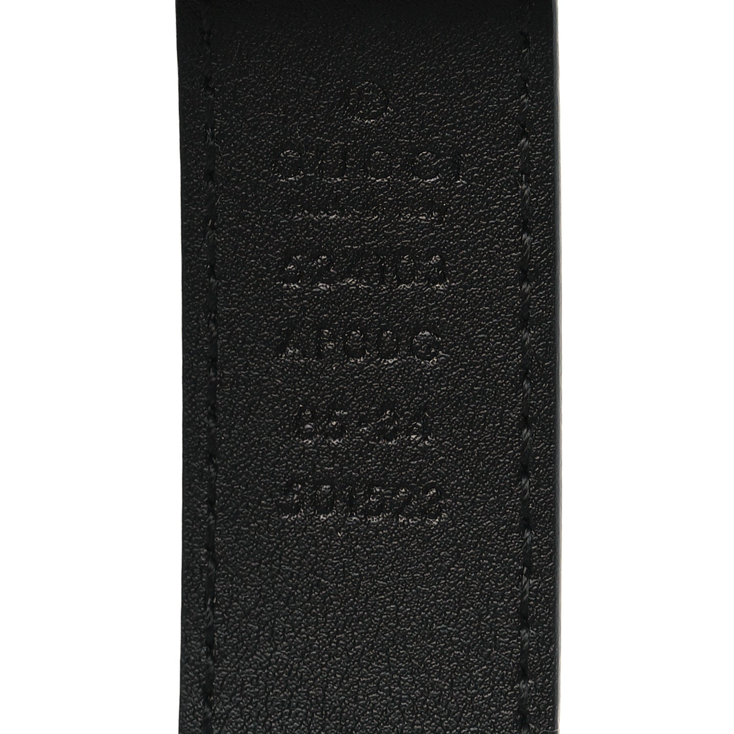 Gucci Moon Calfskin Torchon Double G 25mm Belt 85 34 Black 4 of 6