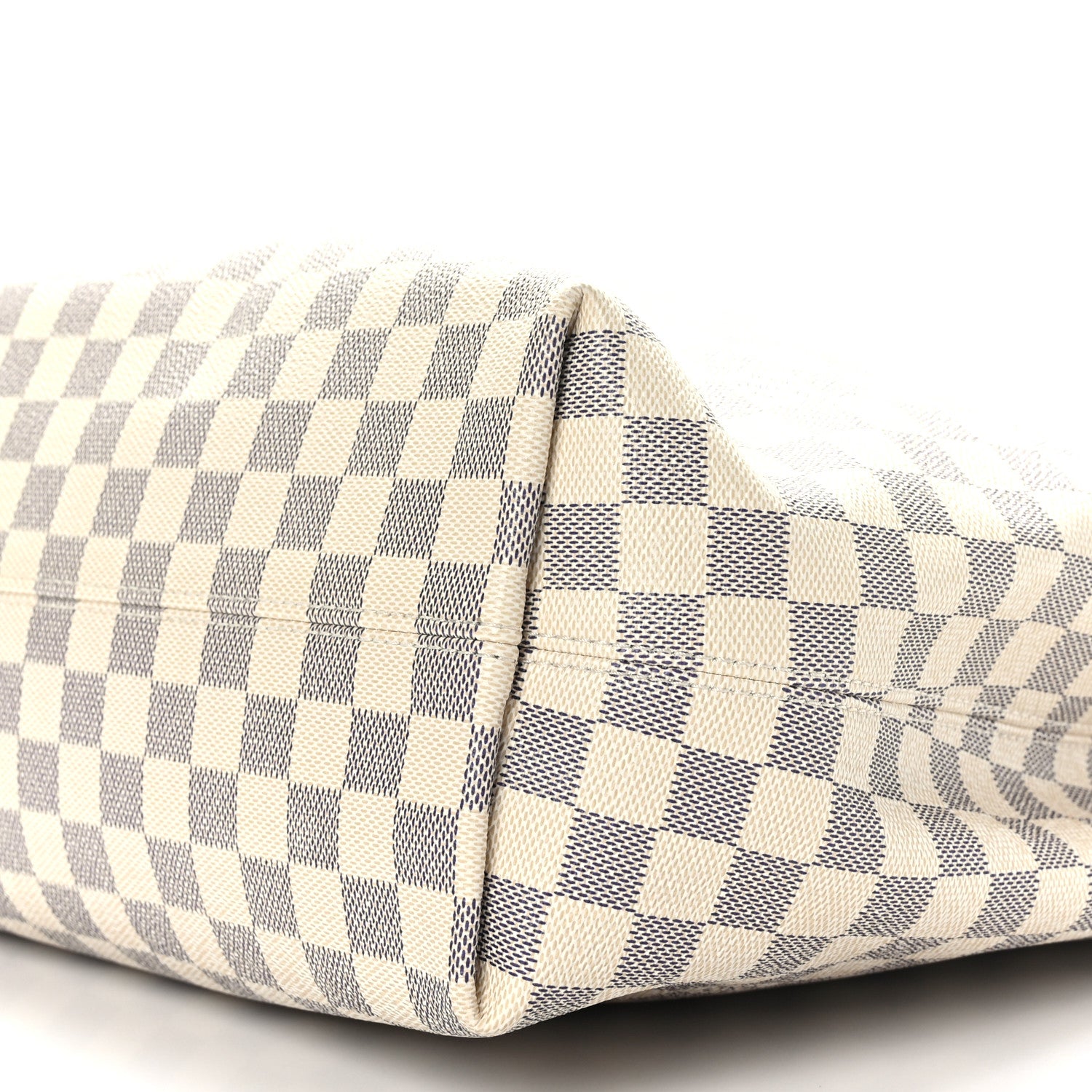 Louis Vuitton Damier Azur Graceful MM Rose Ballerine 8 of 9