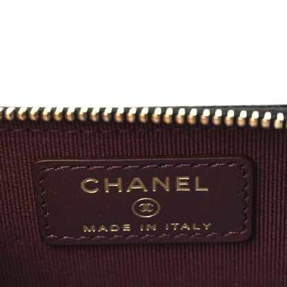 Chanel Caviar Quilted Zip Coin Purse Black 6 of 8