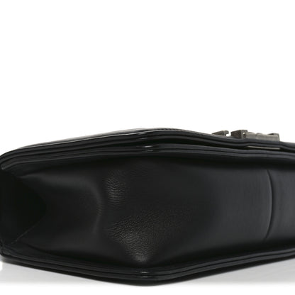 Chanel Calfskin Quilted Medium Boy Flap Black 9 of 11