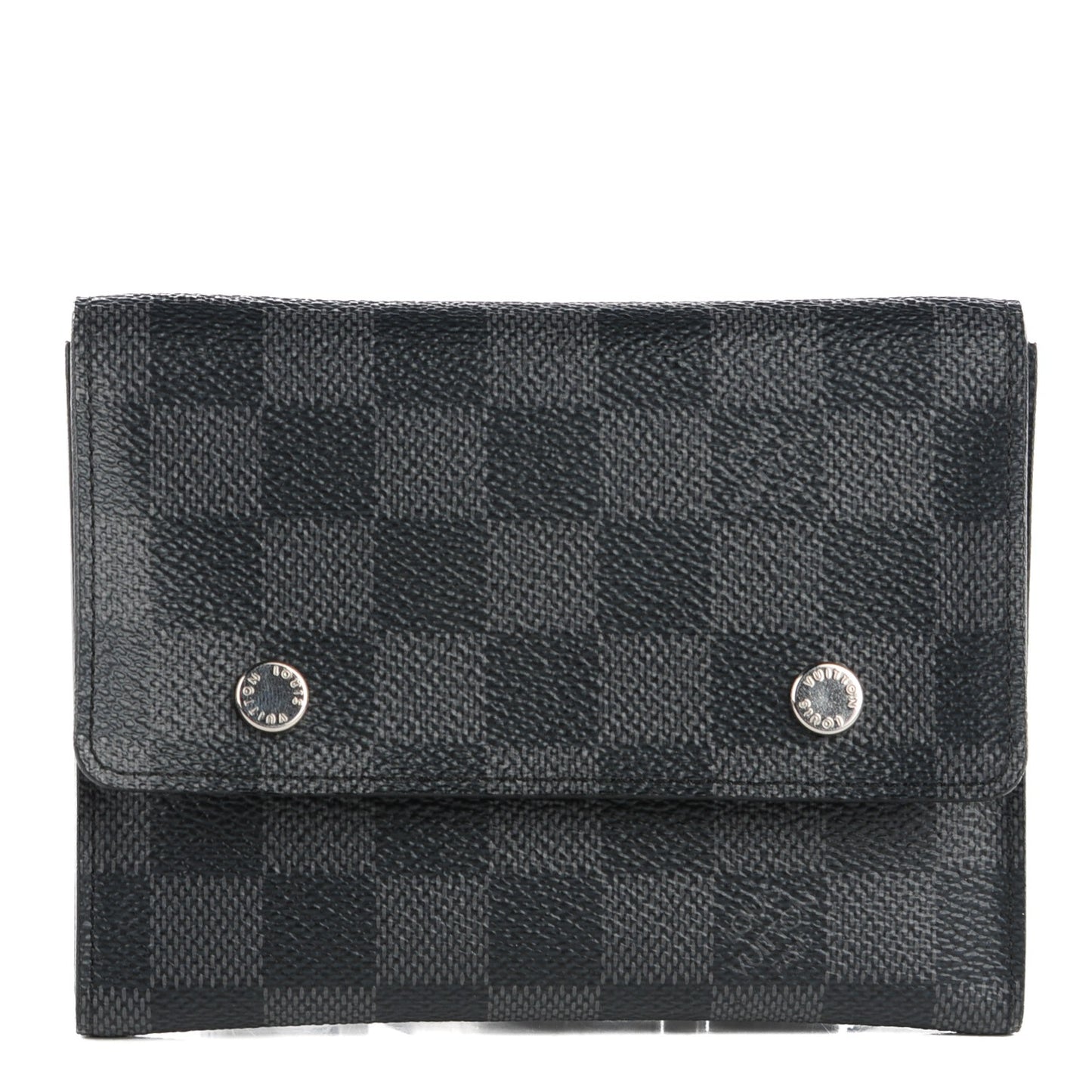 Damier Graphite Portefeuille Compact Modulable Wallet