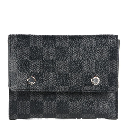 Louis Vuitton Damier Graphite Portefeuille Compact Modulable Wallet 1 of 7