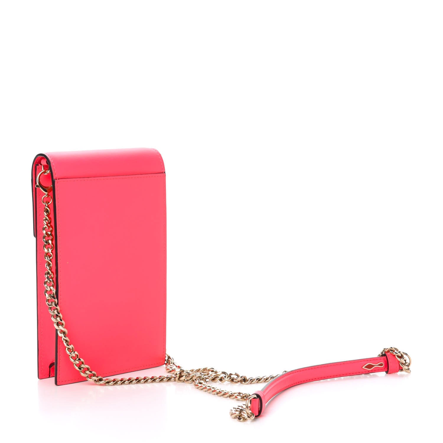 Christian Louboutin Calfskin Elisa Phone Crossbody Pink 3 of 11
