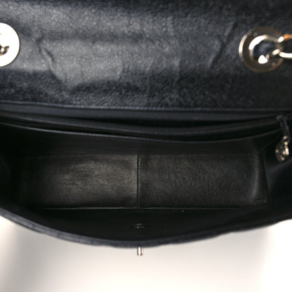 Chanel Caviar Quilted Jumbo Single Flap Black 5 of 10