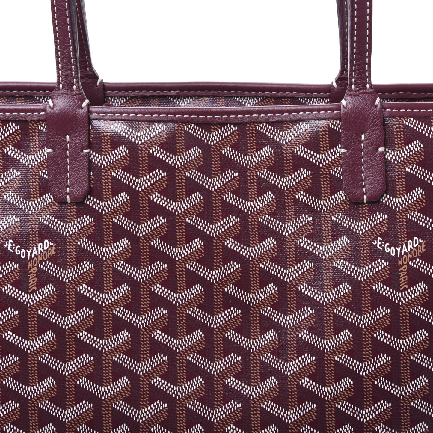 Goyardine Artois PM Burgundy