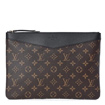 Louis Vuitton Monogram Daily Pouch Black 1 of 8