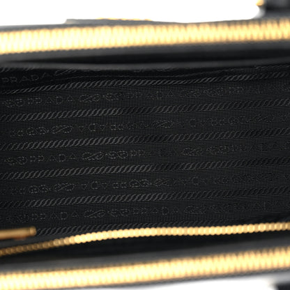 Prada Saffiano Small Galleria Double Zip Tote Black 5 of 9