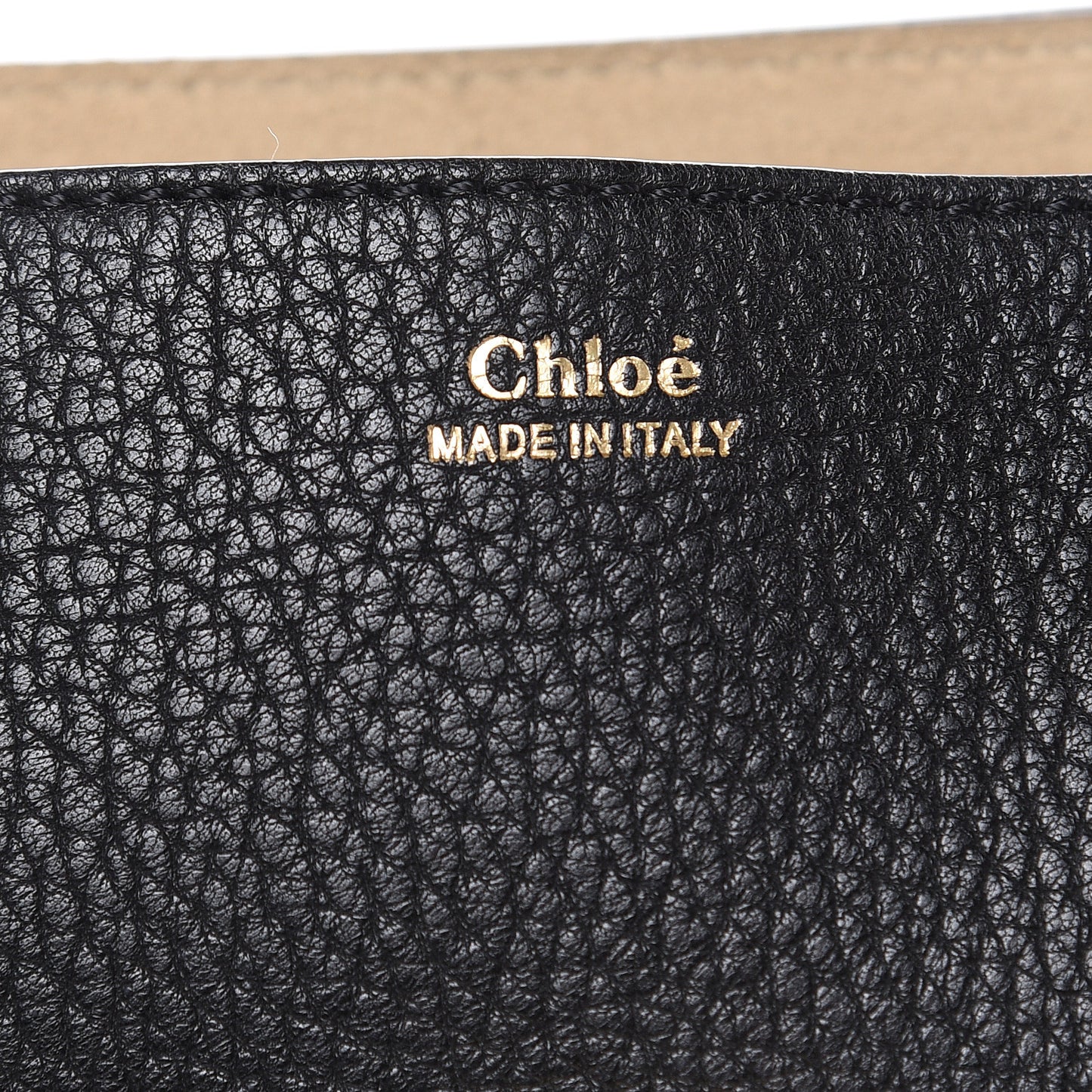 Grained Lambskin Drew Shoulder Bag Black