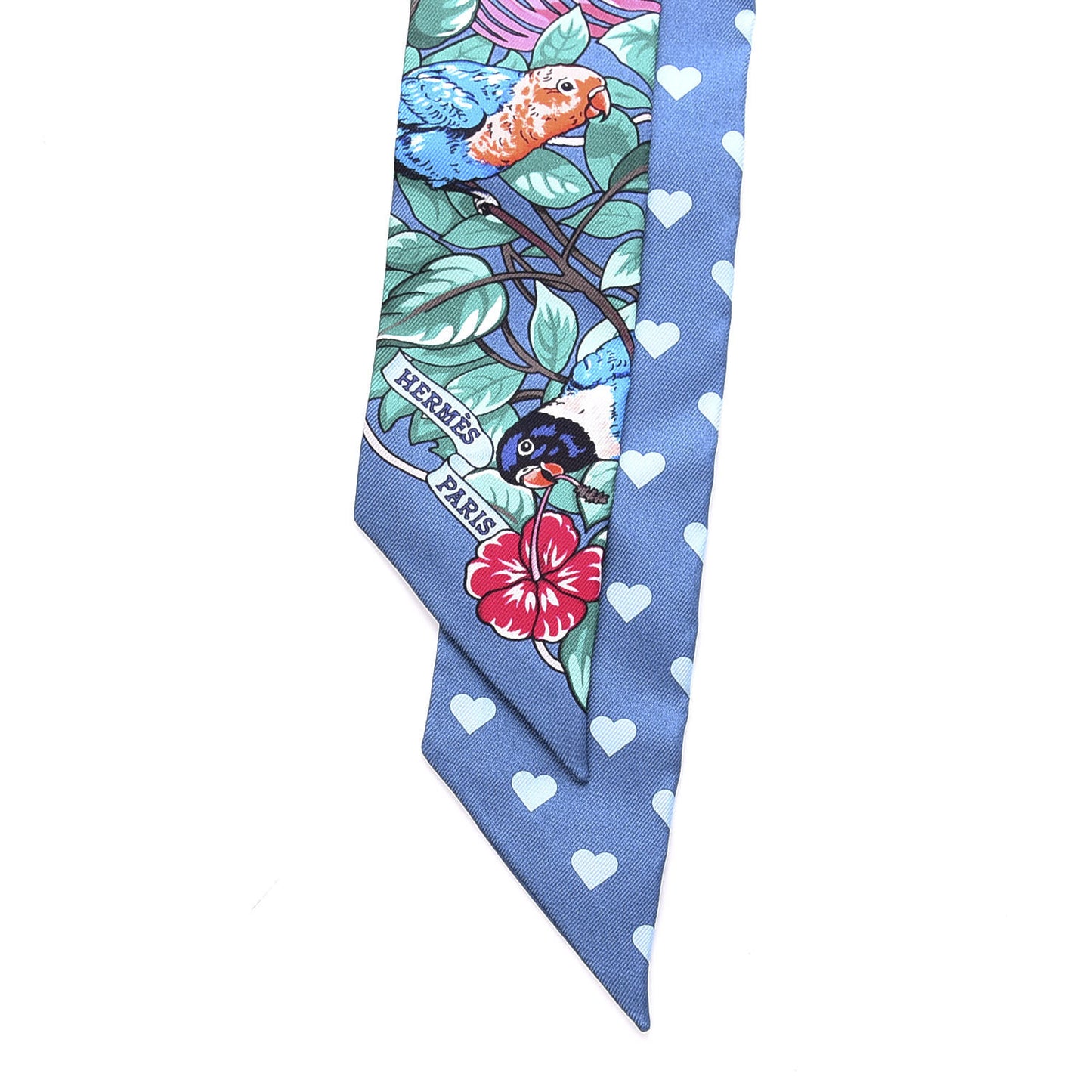 Silk Jungle Love Twilly Gris Bleuete Vert