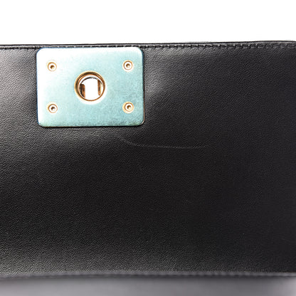 Chanel Lambskin Quilted Small Boy Flap Black 8 of 16