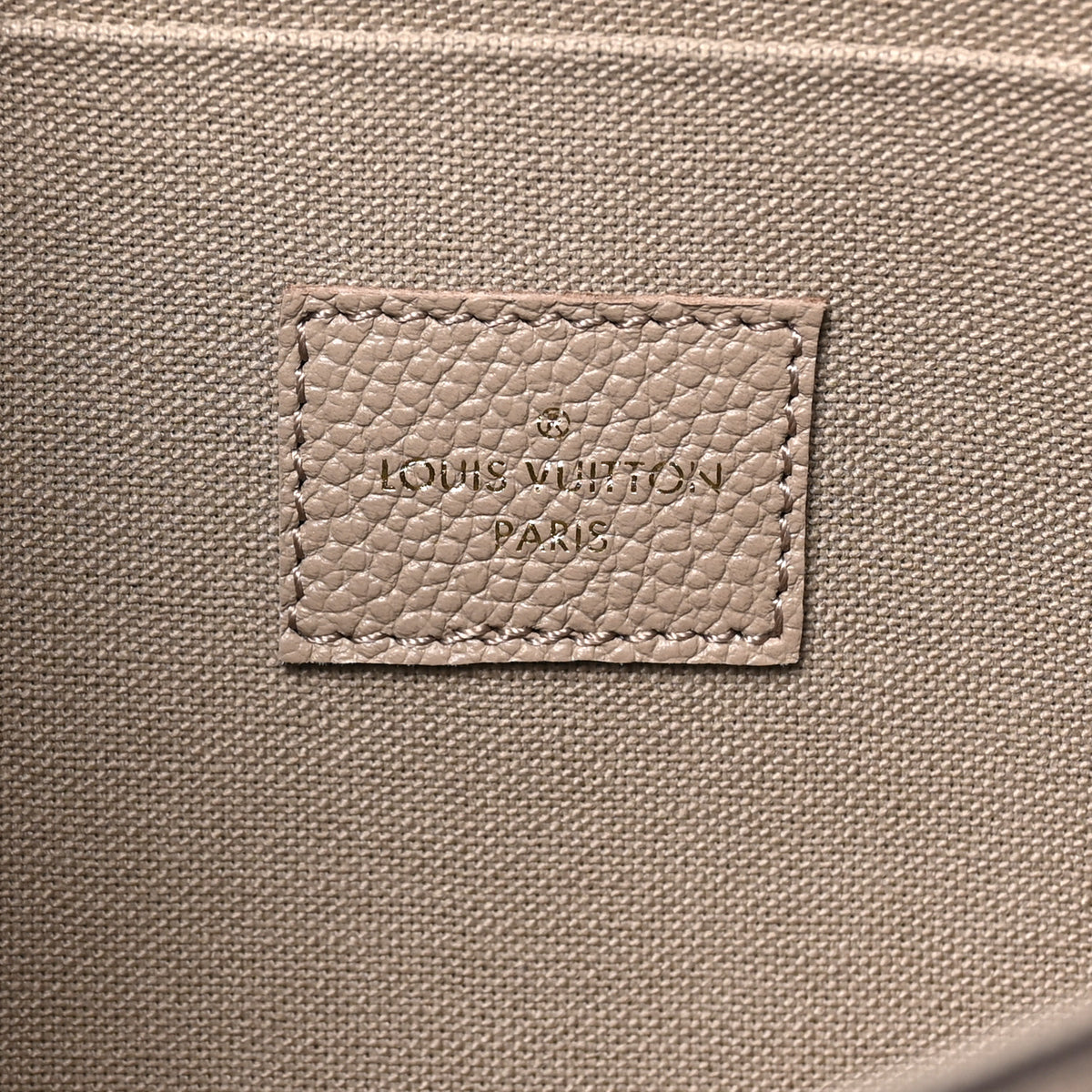 Louis Vuitton Empreinte Pochette Felicie Chain Wallet Tourterelle 7 of 10
