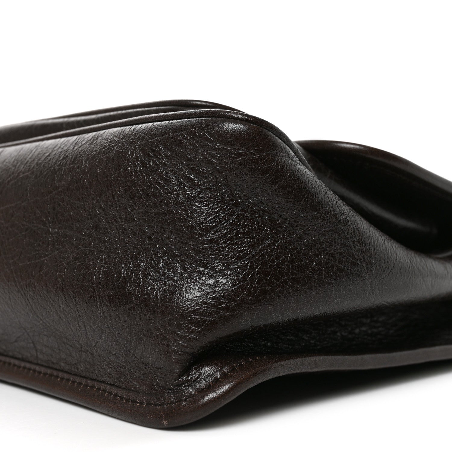 Saint Laurent Crinkled Calfskin Matelasse Monogram Medium Niki Chain Satchel Moka 10 of 10