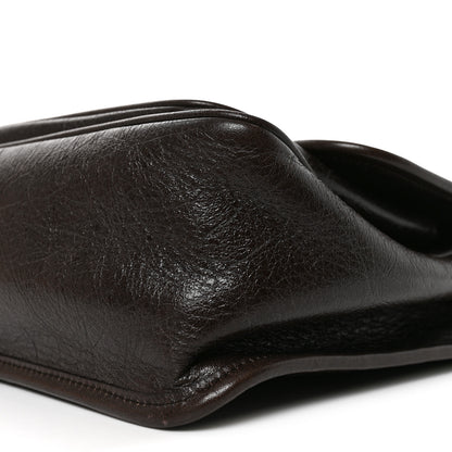 Saint Laurent Crinkled Calfskin Matelasse Monogram Medium Niki Chain Satchel Moka 10 of 10