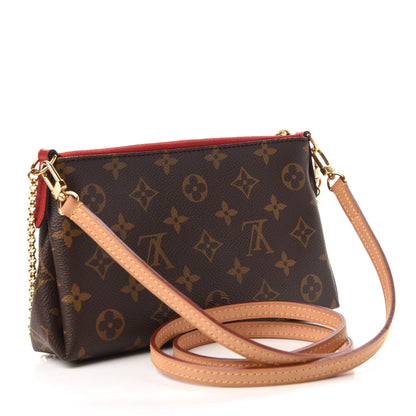 Louis Vuitton Monogram Pallas Clutch Cherry 4 of 13