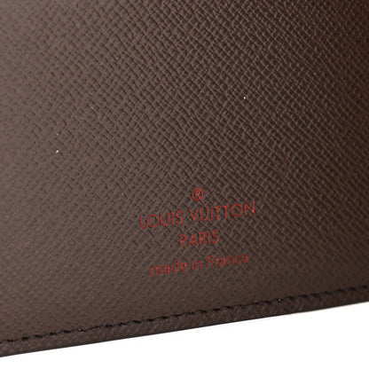 Louis Vuitton Damier Ebene Medium Ring Agenda Cover 6 of 8