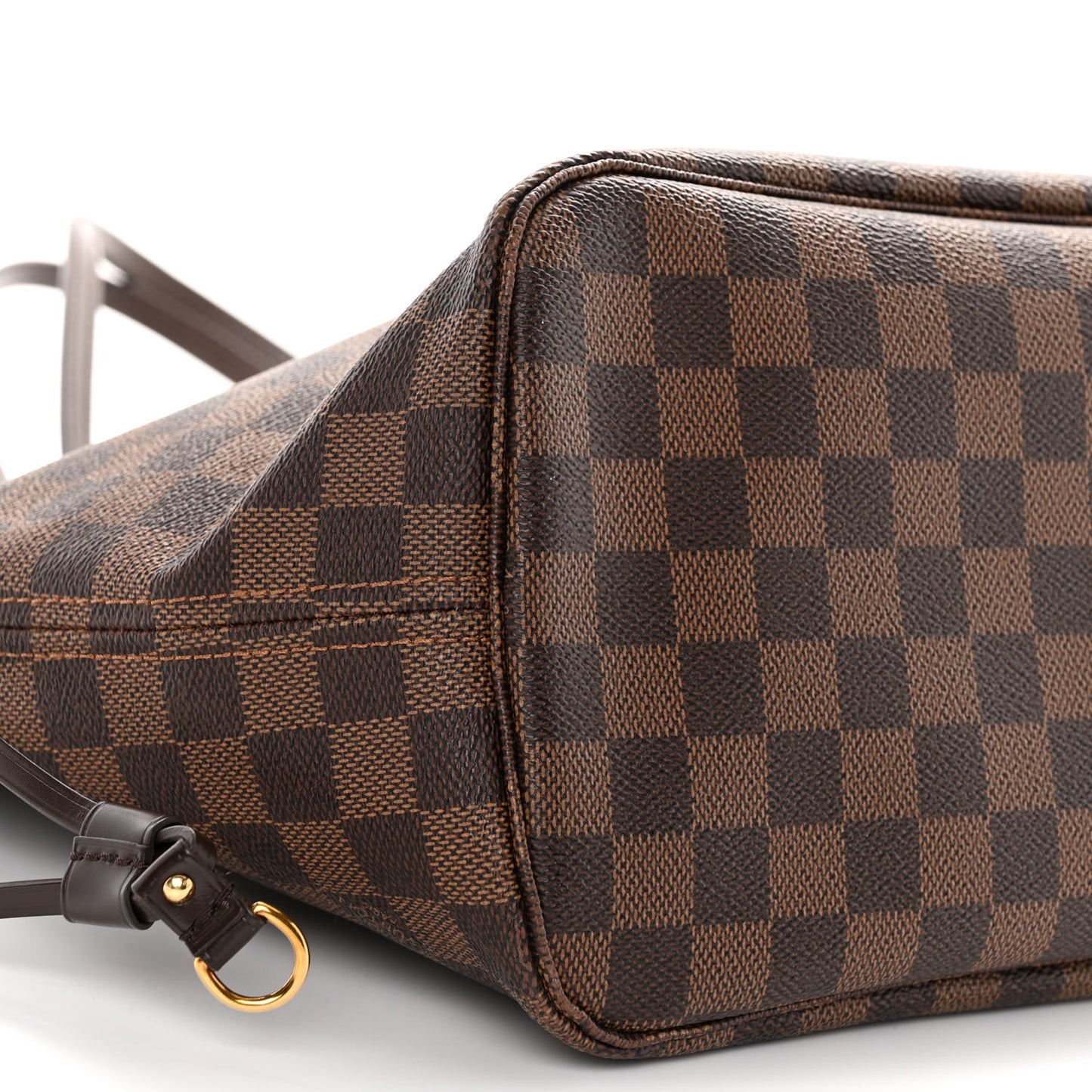 Damier Ebene Neo Neverfull MM Rose Ballerine