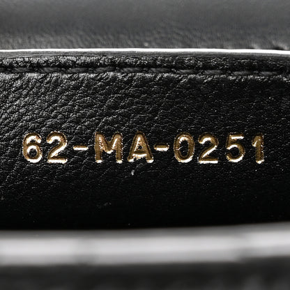 Christian Dior Calfskin Cannage Medium Caro Bag Black 7 of 21