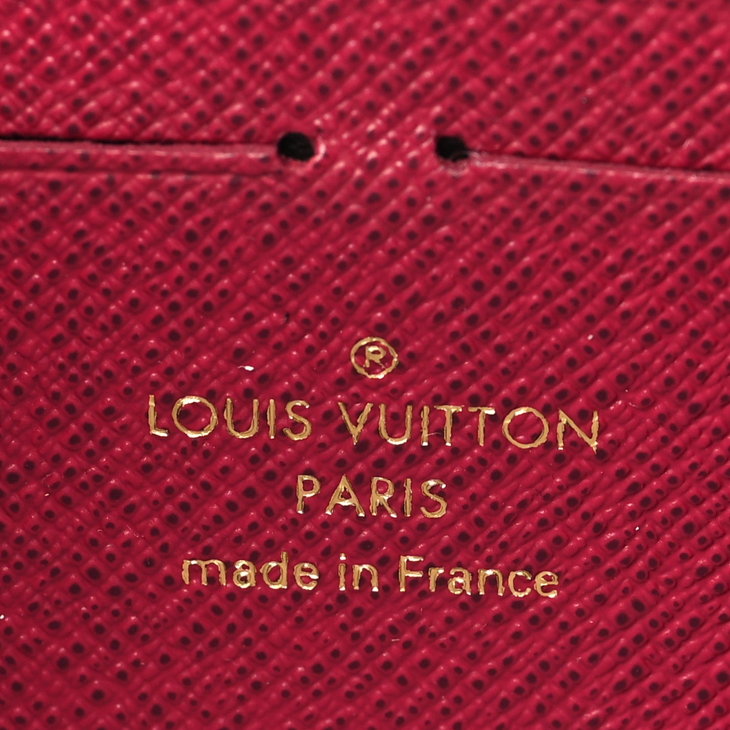 Monogram Clemence Wallet Fuchsia