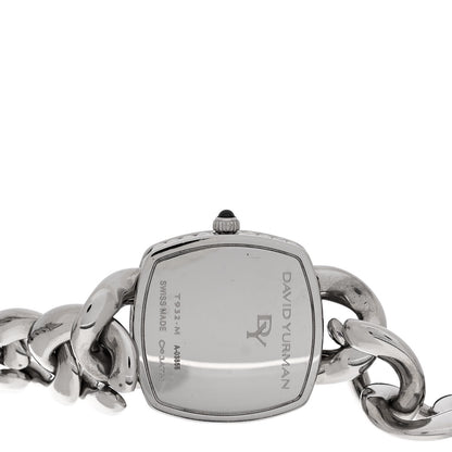 David Yurman Stainless Steel Diamond Bezel 27mm Albion Quartz Watch Black 4 of 4