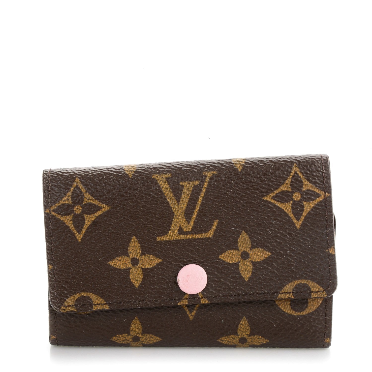 Louis Vuitton Monogram Multicles 6 Key Holder Rose Ballerine 1 of 8