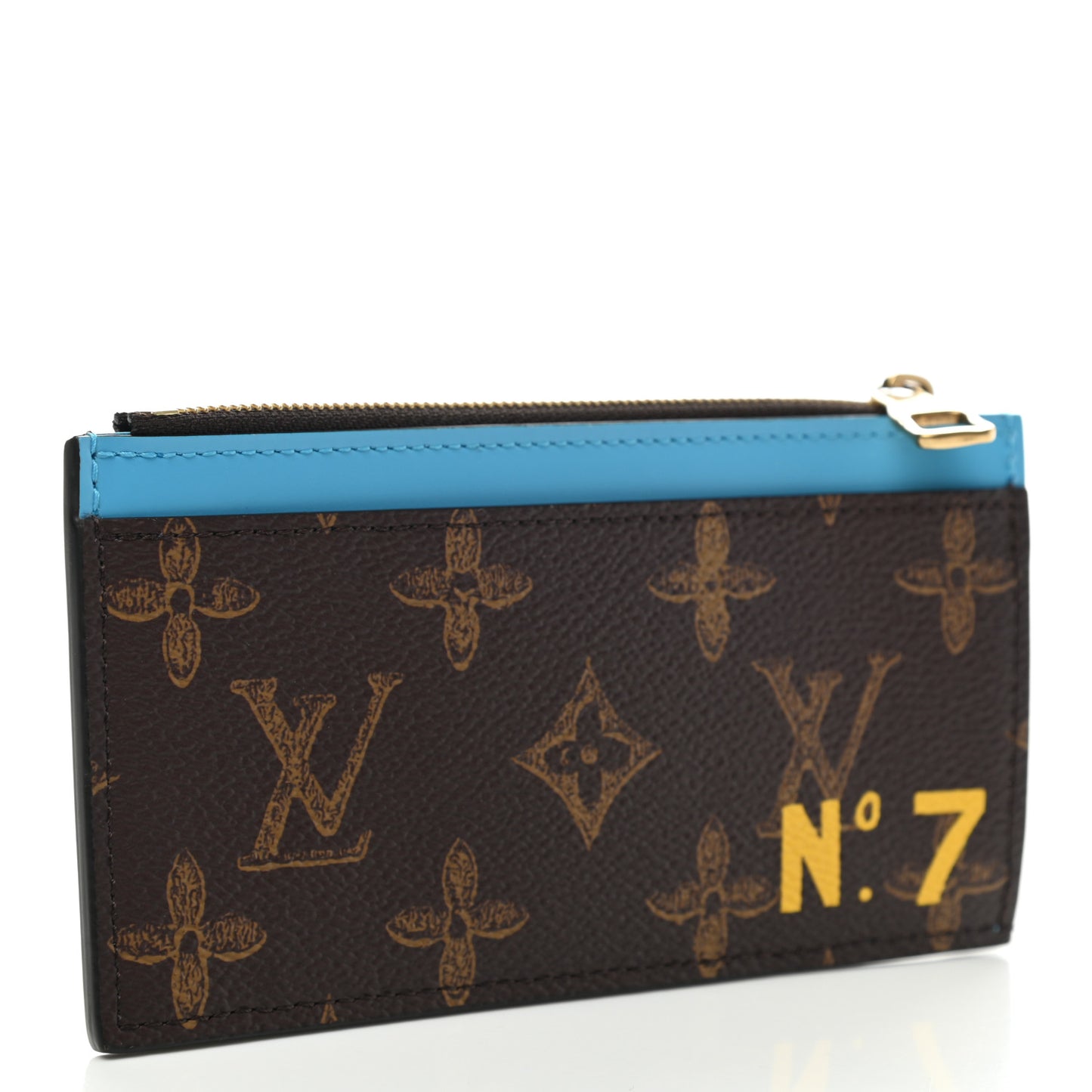 Monogram Vintage Calfskin Trunk L'œil Coin Card Holder