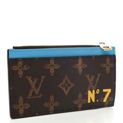 Louis Vuitton Monogram Vintage Calfskin Trunk L'œil Coin Card Holder 3 of 6