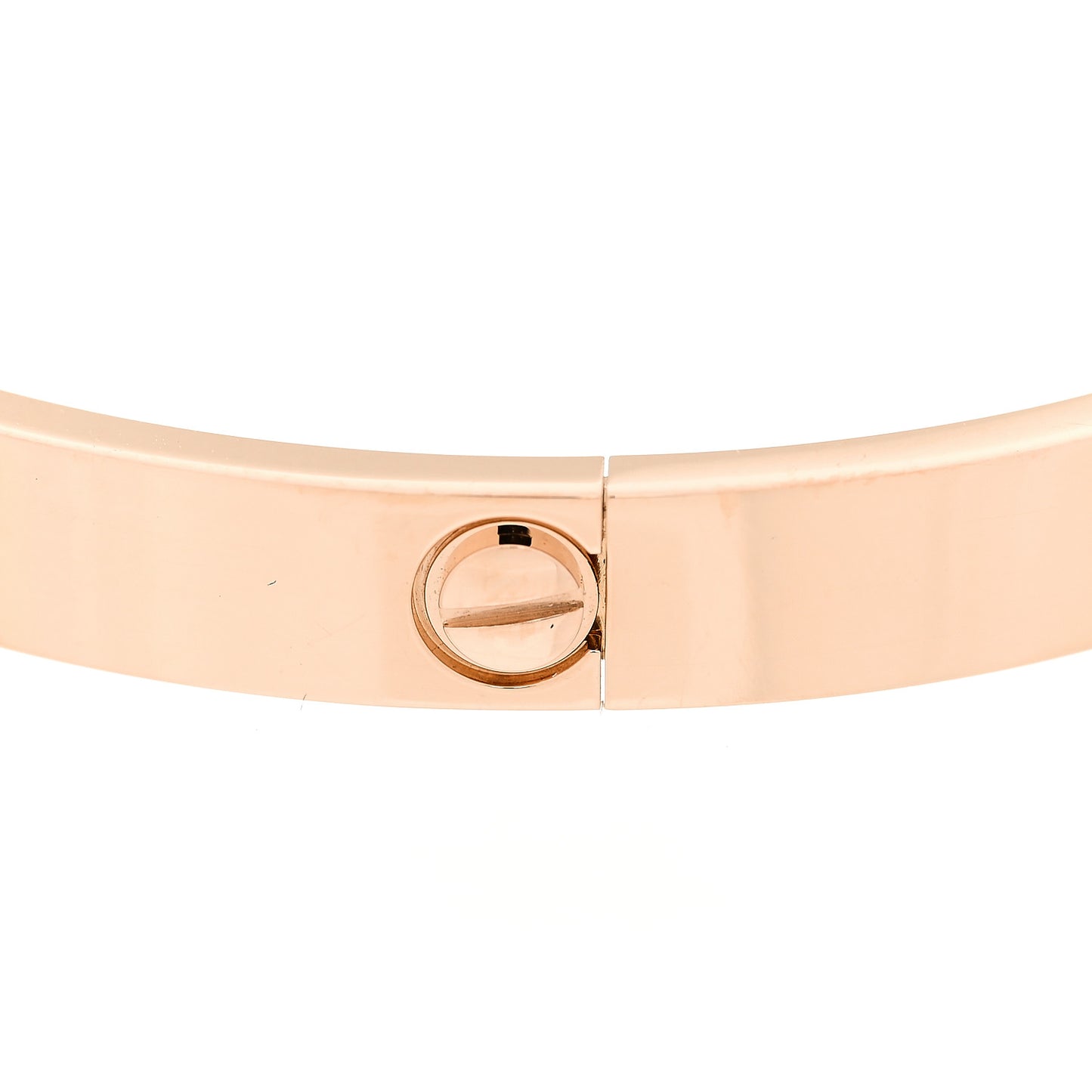 18K Pink Gold LOVE Bracelet 20