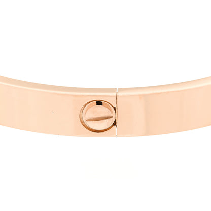 Cartier 18K Pink Gold LOVE Bracelet 20 7 of 9