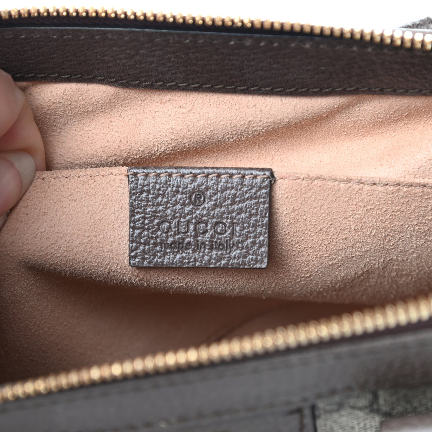 Gucci GG Supreme Monogram Small Ophidia Tote Bag Brown 6 of 13