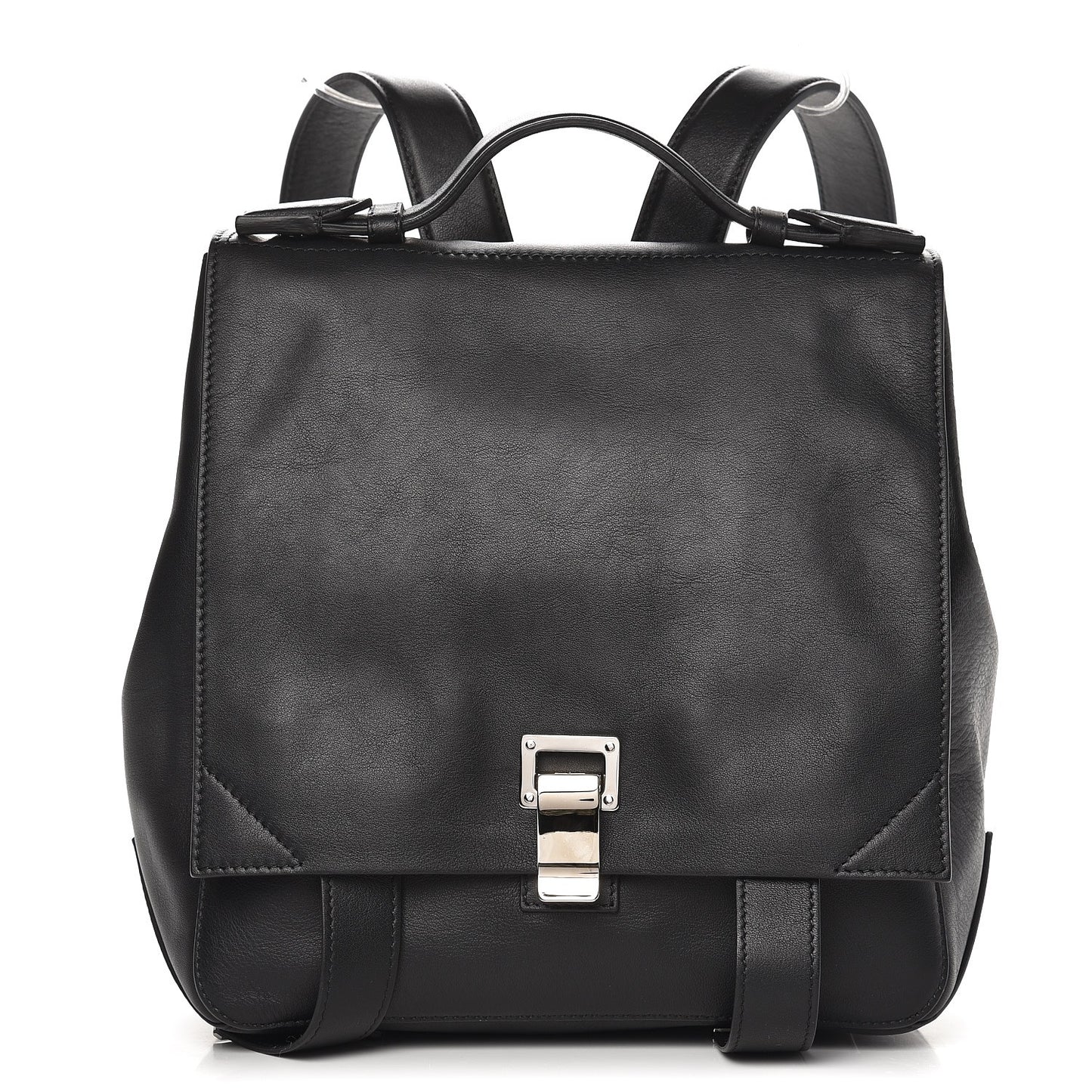 Calfskin PS Courier Backpack Black