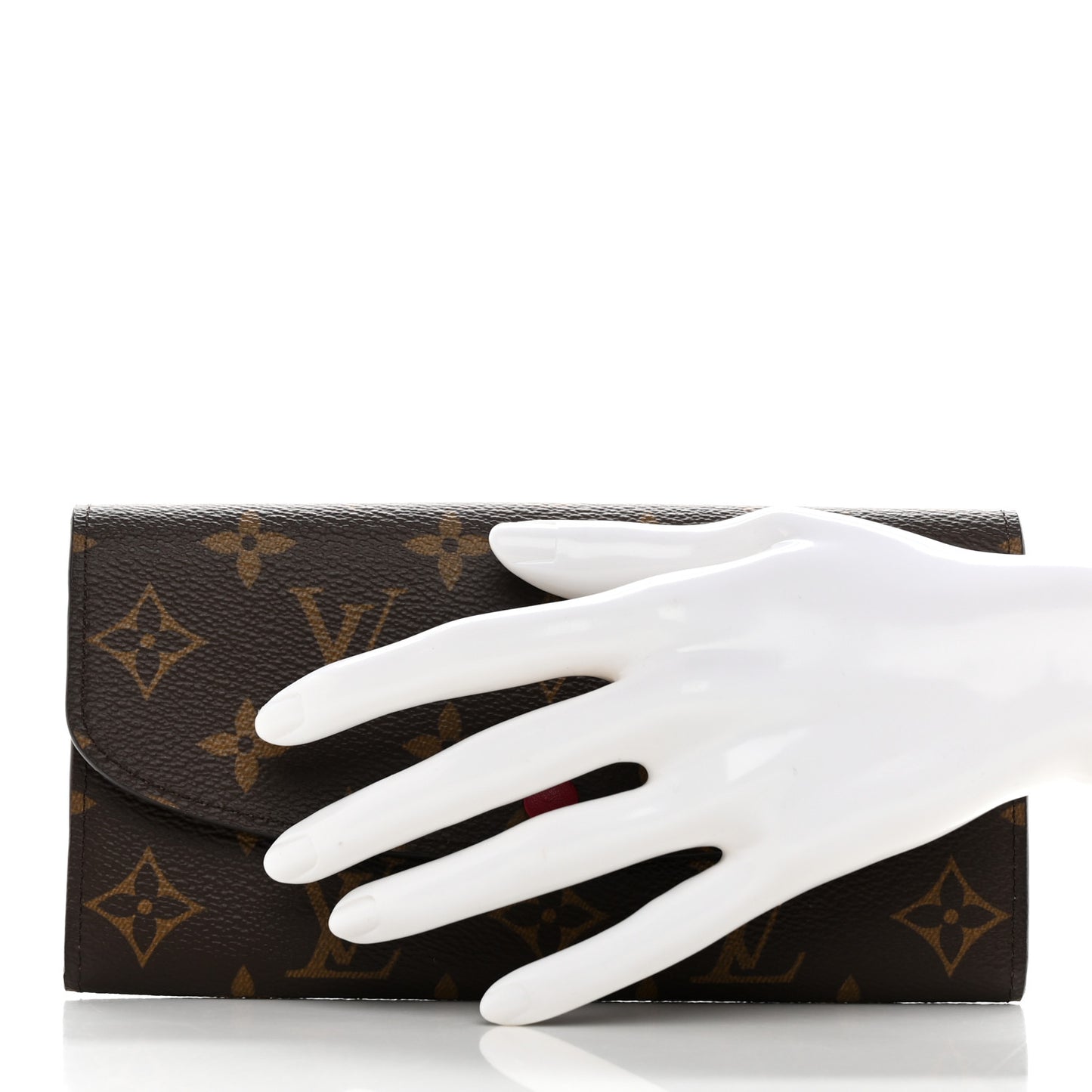 LOUIS VUITTON Monogram Emilie Wallet Fuchsia