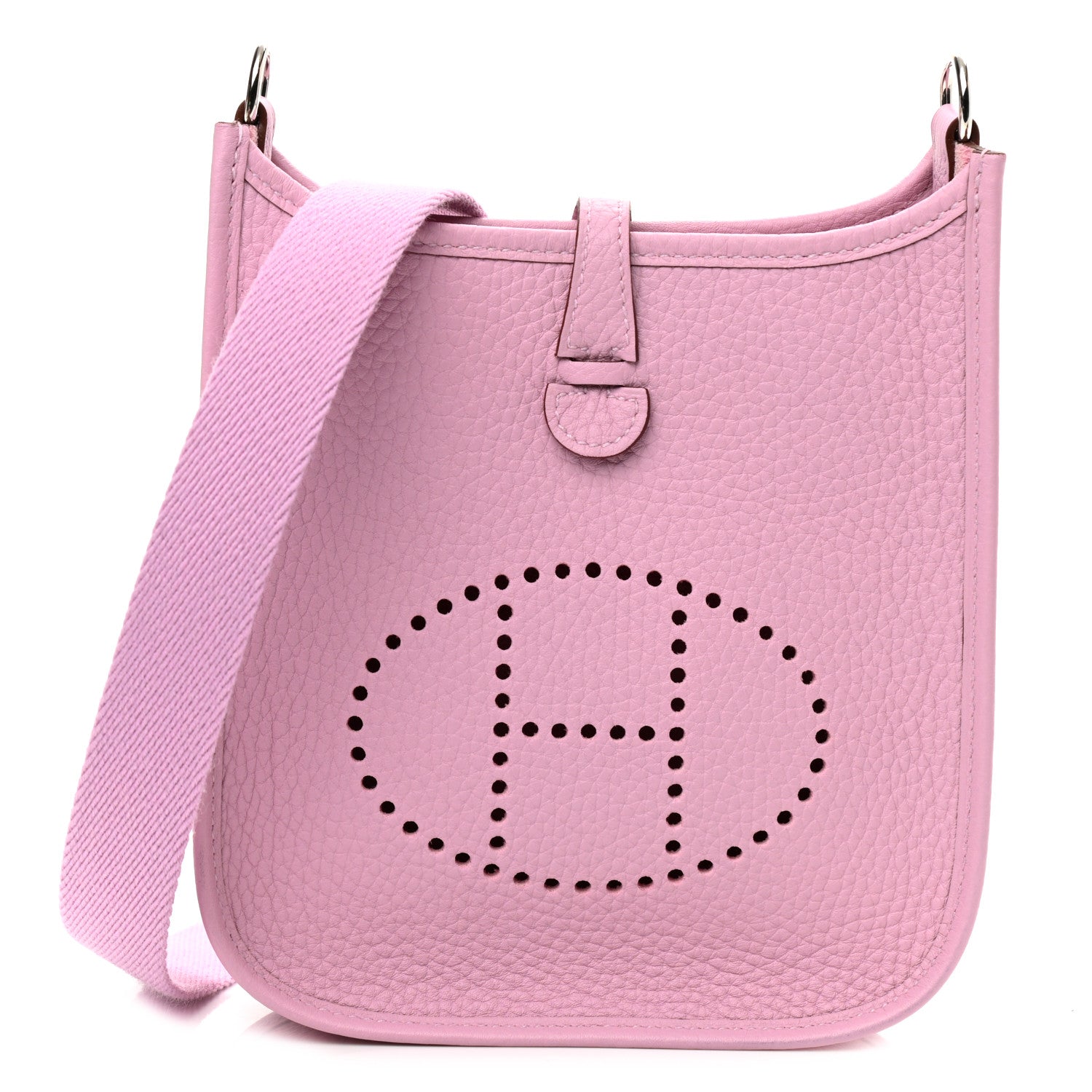 Hermes Taurillon Clemence Evelyne TPM Mauve Sylvestre 1 of 9