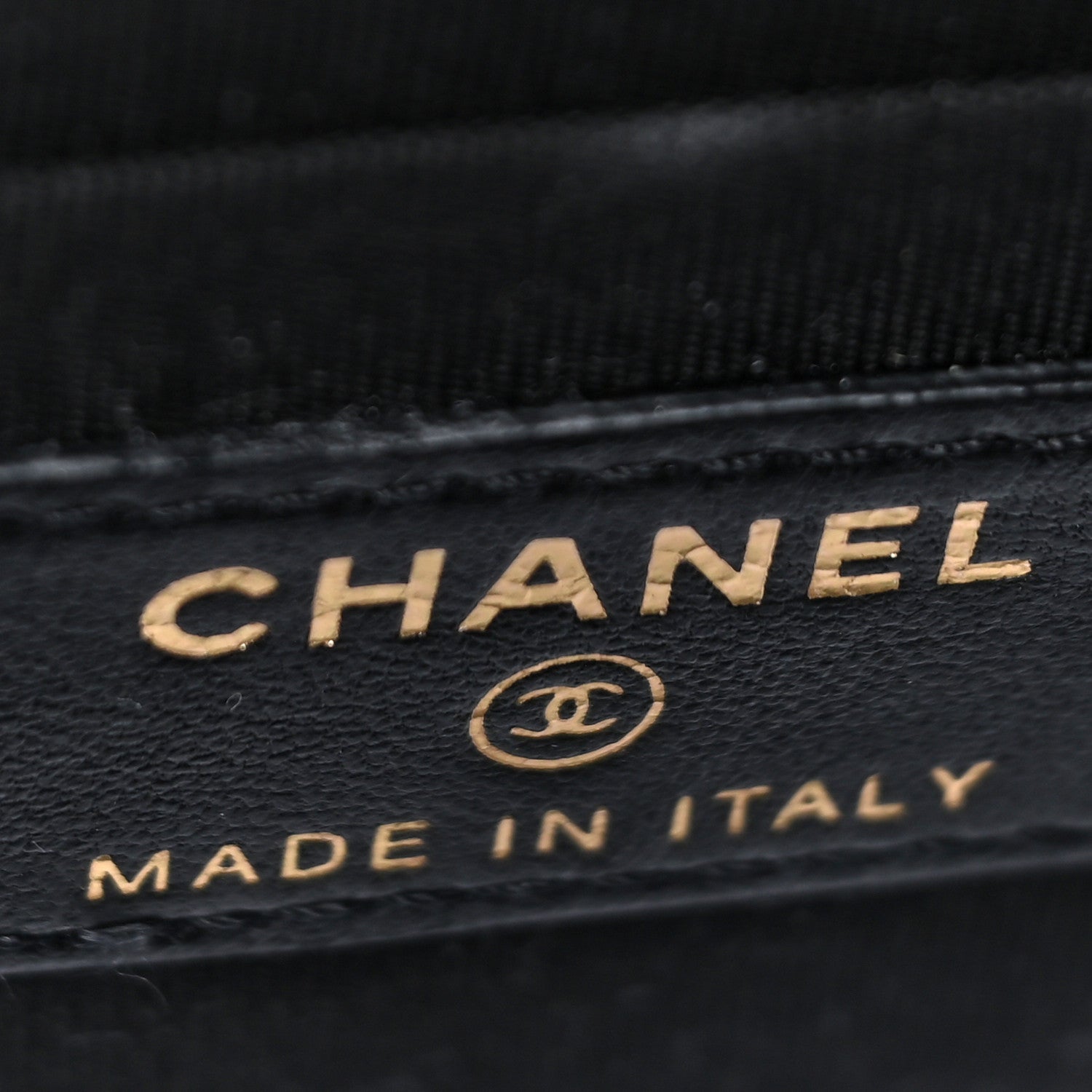 Chanel Lambskin Quilted Mini Trendy CC Chain Wallet Black 6 of 12